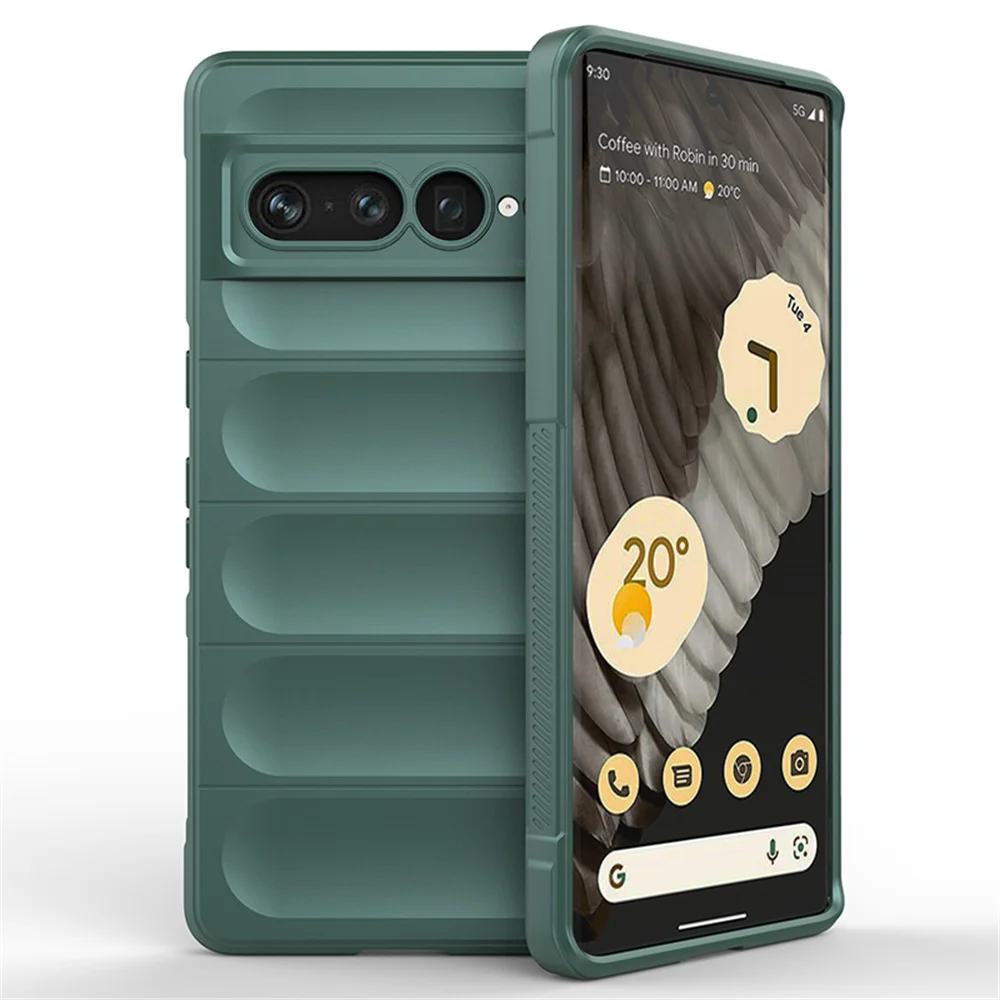 Matte Liquid Silicone Shockproof Armour Phone Case
