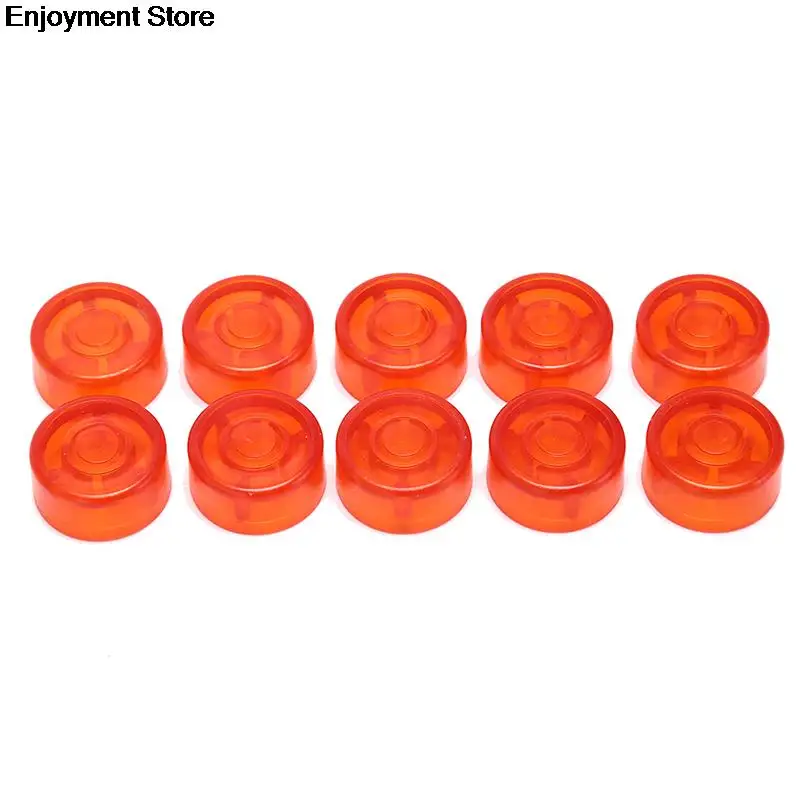 Electric Guitar Pedal Guitar Accessories Electric Guitar Switch Guitar Pedal Topper 10Pcs/pack Electric Guitar Effect Pedal Foot Nail Cap Amplifiers Candy Color Foot Switch Toppers Knob Accessories 2.5cm