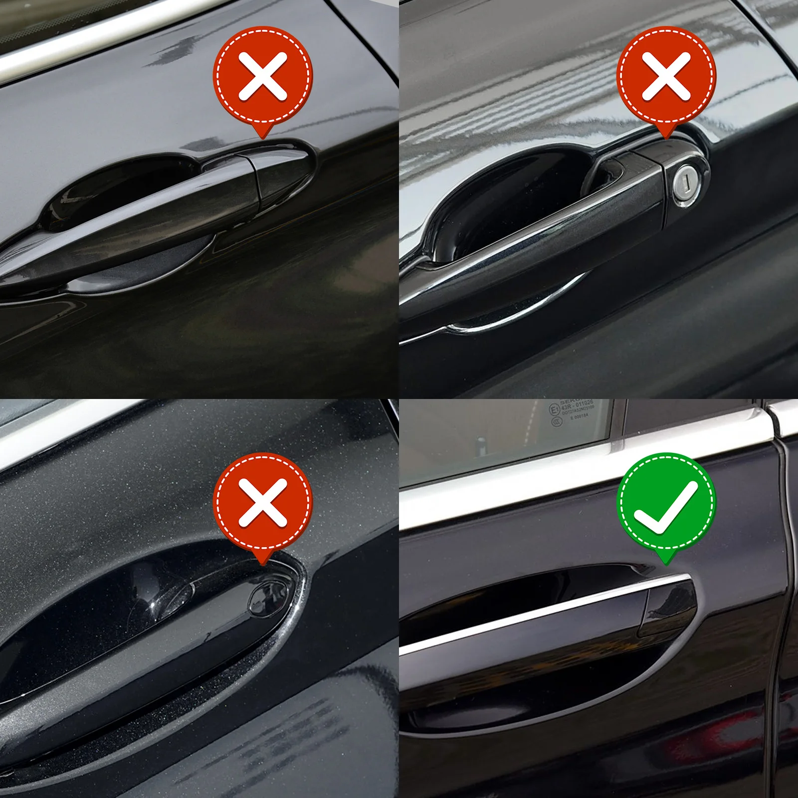 문짝 핸들 커버 캡, BMW 7 시리즈 G11 G12 730 740 750 760 2015-2022 51217489341 51217474681 문짝 핸들 키 캡 호환