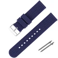 Navy blue-Silver