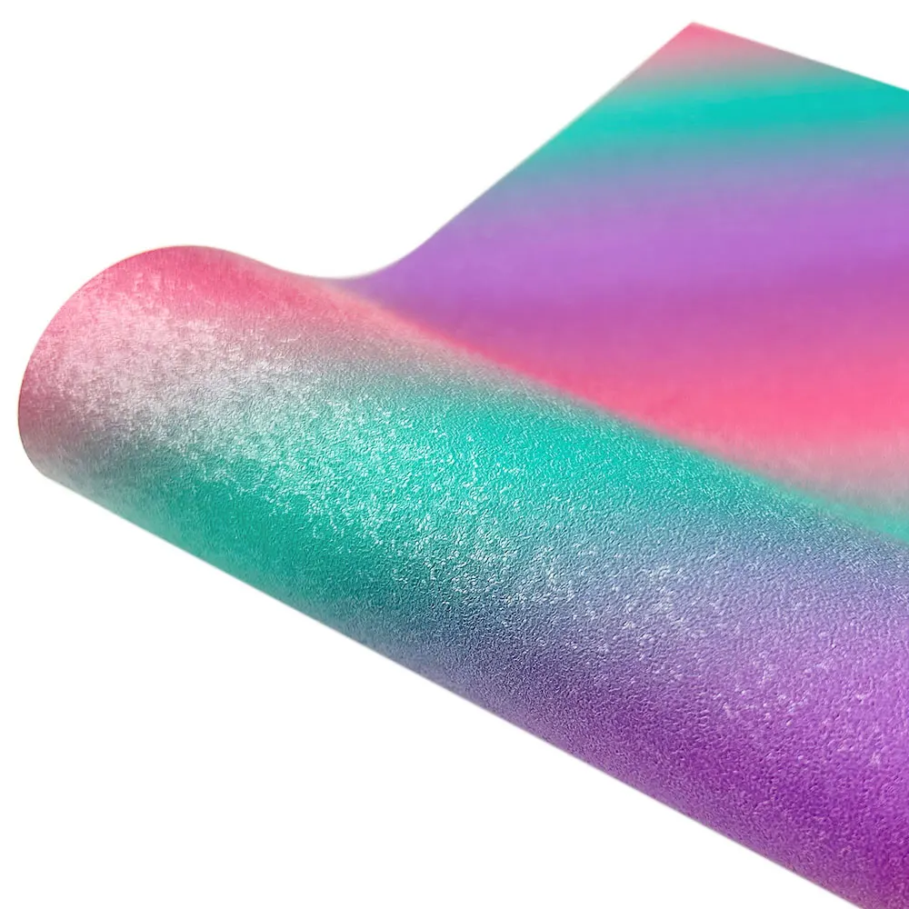 Rainbow Holographic Sparkle Adhesive Vinyl Film for DIY Crafts & Home Decor