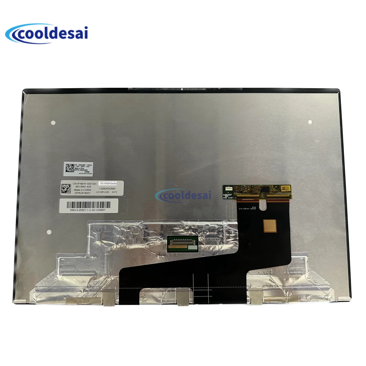 Per Dell Xps 13.4 "9300 9310 Schermo 4K 3840X2400 Gruppo Touch Screen Con Touch Screen 4K Dp/N: 0 Rgg8M Lq134R1Jx45