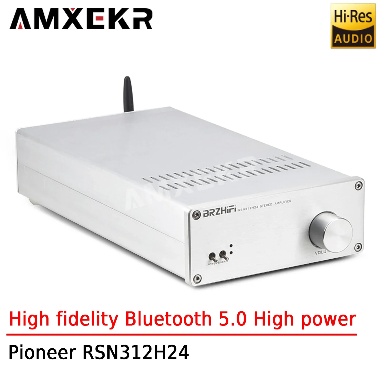 

AMXEKR Fever Pioneer RSN312H24 Thick Film Amplifier Over LM3886 High Fidelity Bluetooth 5.0 70W+70W High Power