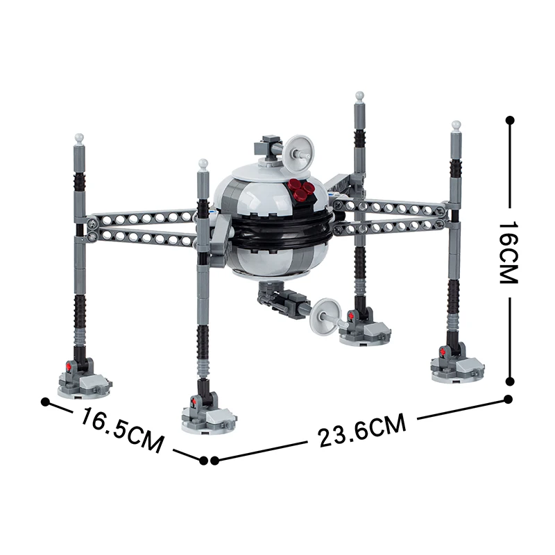 MOC2018 MOC Blocks 268Pcs Movie Interstellar Wars Military Homing Spider Droid Building Blocks DIY Bricks Toys For Children Gift