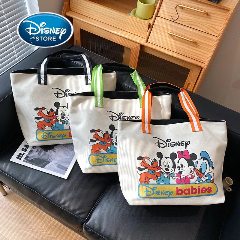 Disney Mickey mouse messenger shoulder bag lady pu cartoon handbag women  shopping bag