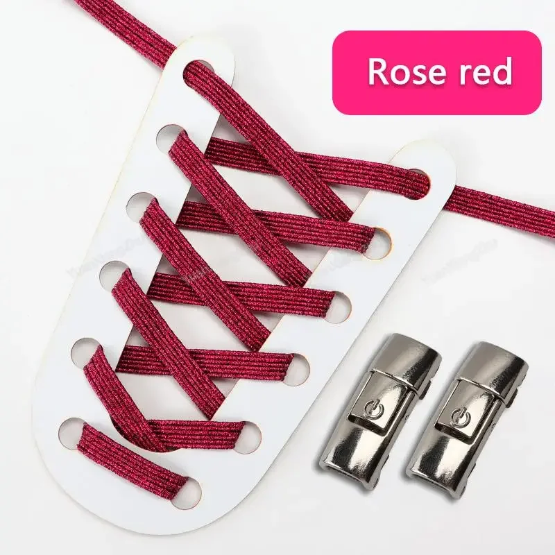 Vibrant Elastic No-Tie Shoelaces