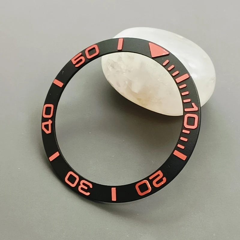 38mm Incline Aluminum Bezel Insert for Men's Watch Customization