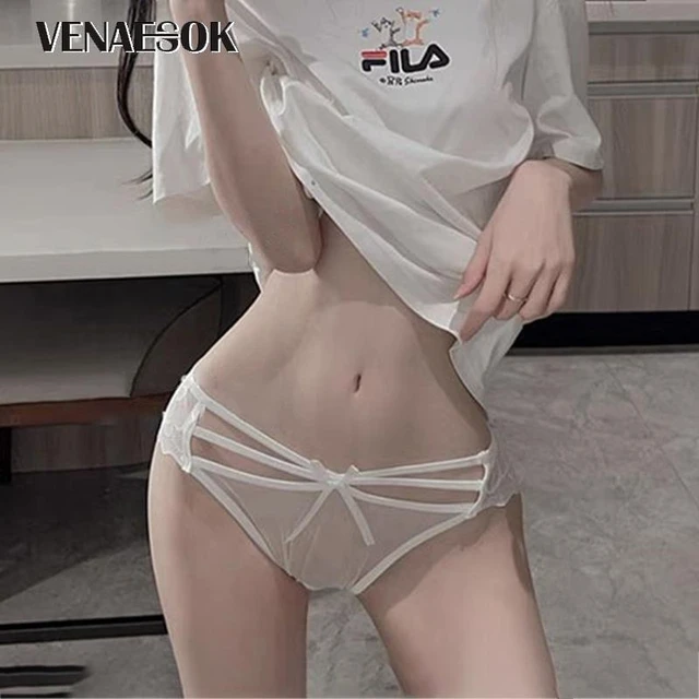 Panties Girls Underwear Sexy White  Girls Transparent White Panties - 2023  - Aliexpress