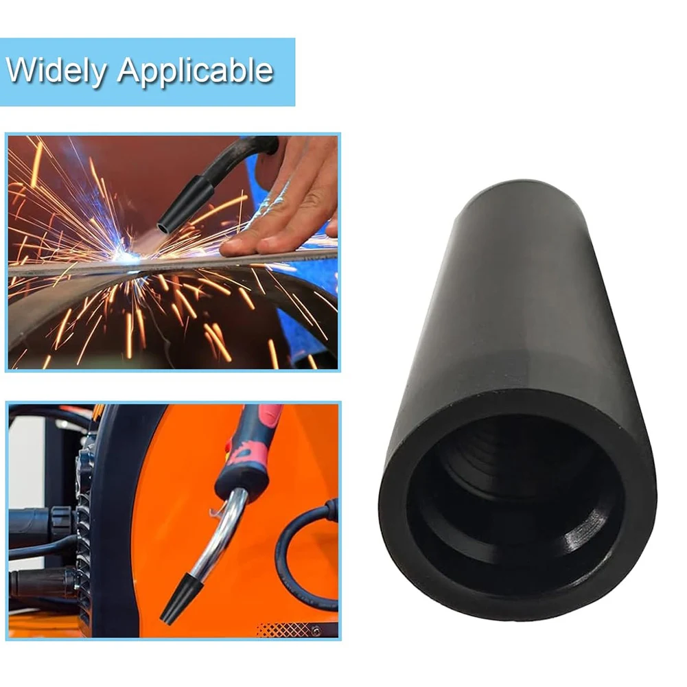 GBSCLOVER Flux Core Welding Nozzle Set - 4Pcs Plastic Nozzles For MIG Torch 100L, Lightweight & Safe