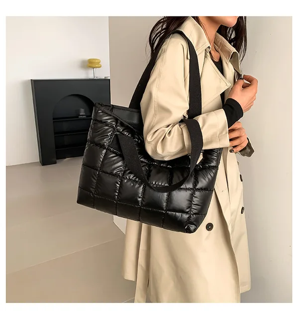 HOMEFISH Fashionable Plaid Crossbody Bag for Women Single Shoulder Handbag Stylish Accessory Ladies Trendy Bag 3