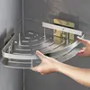 Bathroom Shelf Kitchen Storage Organizer Aluminum Alloy Shampoo Rack Shower Shelf Bathroom Accessories No Drill Shelf 1