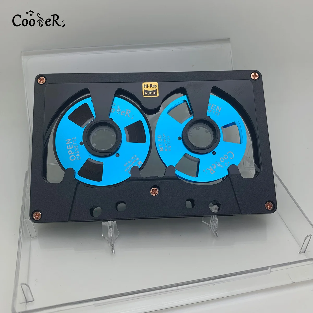 New Blank Audio Cassette Tapes - 50 Minutes Each, Reel-to-Reel Style, Great For Recording