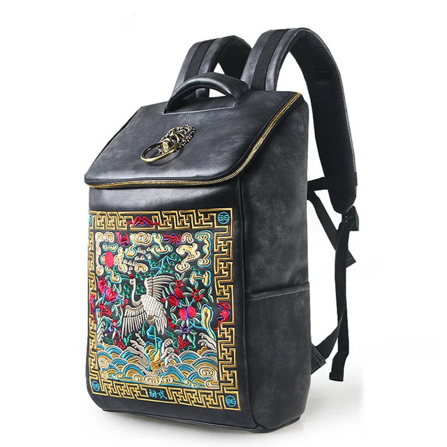 Backpack Japanese Chinese Dragon Art School Bag for Boy Girl Student Laptop  Bookbags Daypack Rucksack for College Travel Camping : : Fashion