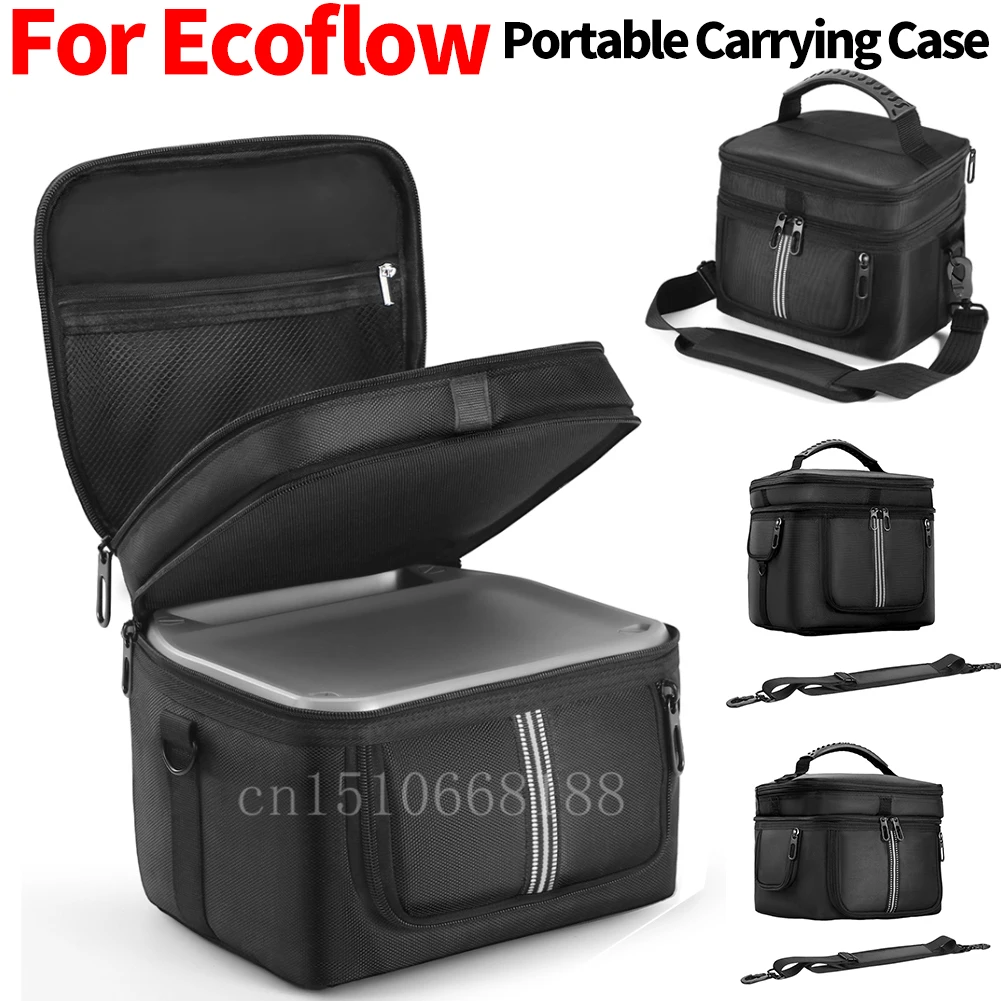 Carrying Case for Ef Ecoflow River 2 Portable Power Station Bag Storage Case for Ecoflow River 3/3 Plus for Ecoflow Delta 3 Plus