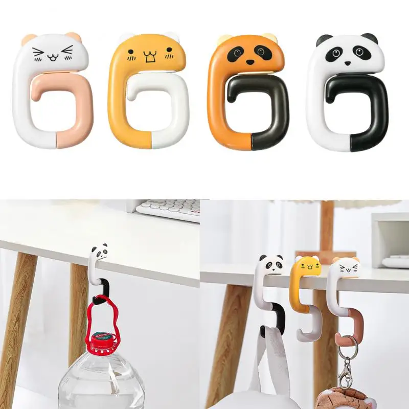 Animal Hook Cute Travel Portable Plastic Bag Hook For Hanging