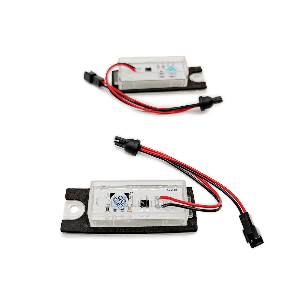 2 X Feux De Plaque D'Immatriculation LED Blanc 6000K Canbus - Sans Erreur - Pour Volvo S80/V70/XC70/S60/XC90 (2001-2007)