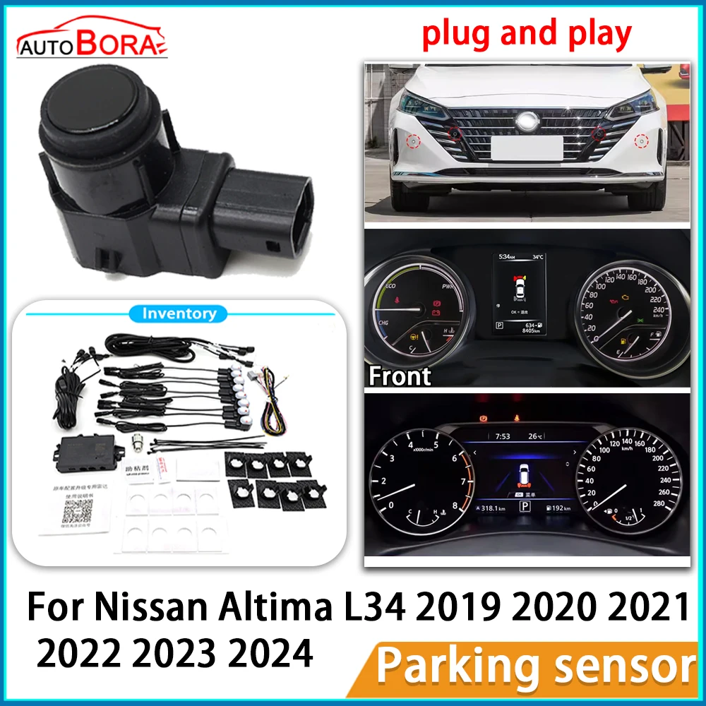 

AutoBora Original OEM Parking Sensor Assistance Backup Radar Buzzer System for Nissan Altima L34 2019 2020 2021 2022 2023 2024
