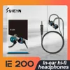 IE200 In Ear Monitoring Earphones Professional Wired HIFI Earphones Noise Reduction Live Ear Feedback 1