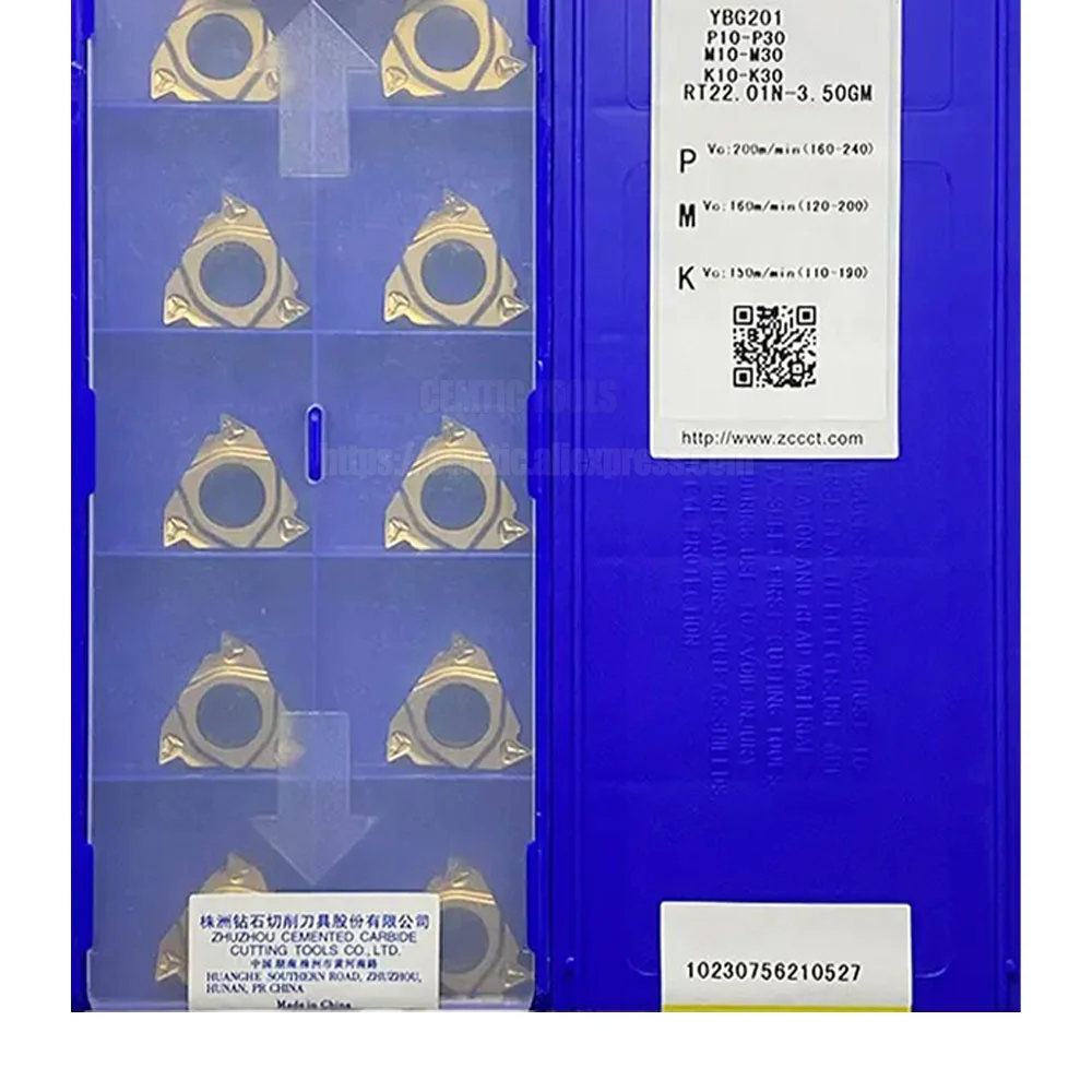 

ZCC CNC Alloy Blade YBG201 RT22.01N-3.50GM