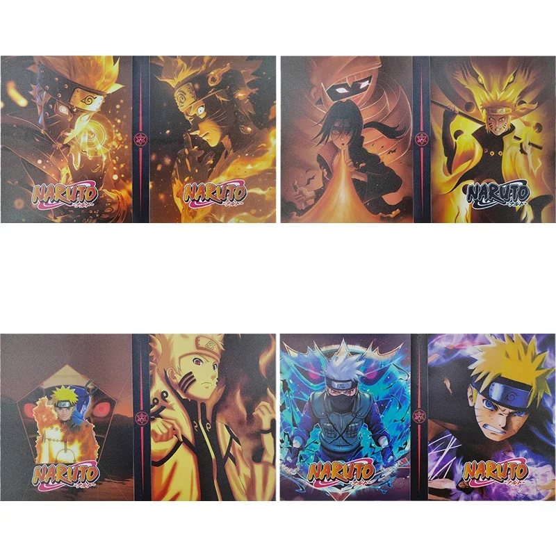 Naruto Anime Game Collection Card Book 240Pcs Anime Peripheral Card Storage Bag Album Xmas Gifts High-Capacity Boy Girl Toys