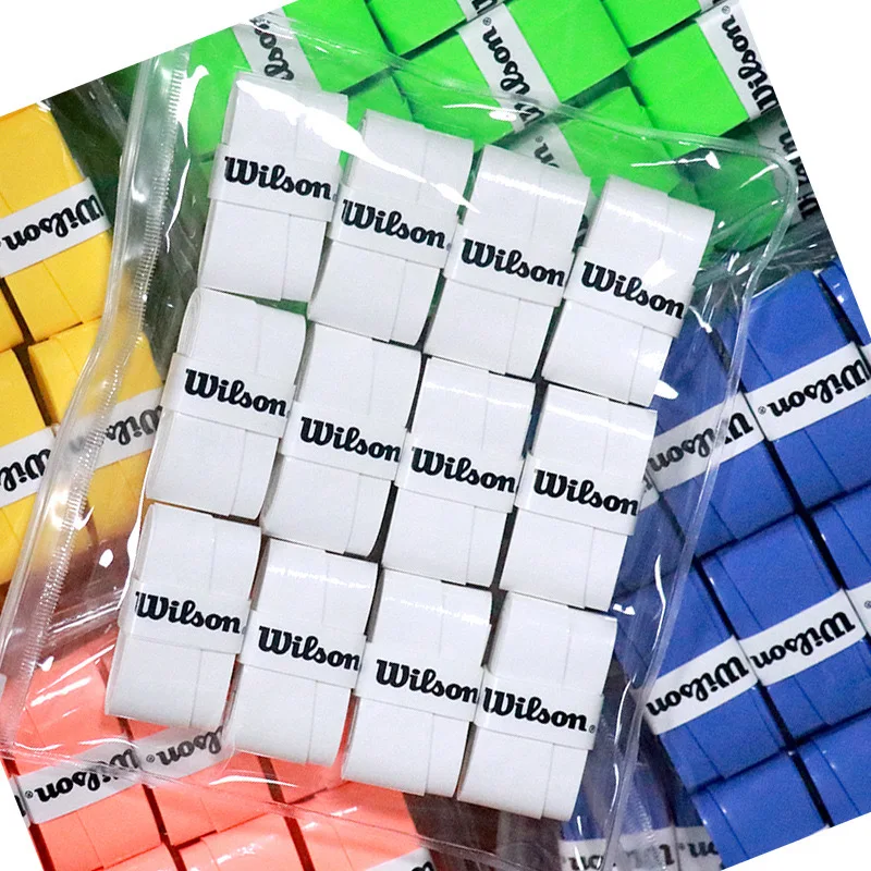 Badminton Overgrip 15/30/60PCS Wilson Sticky feel Tennis Racket 0.65MM durable squash racket overgrips