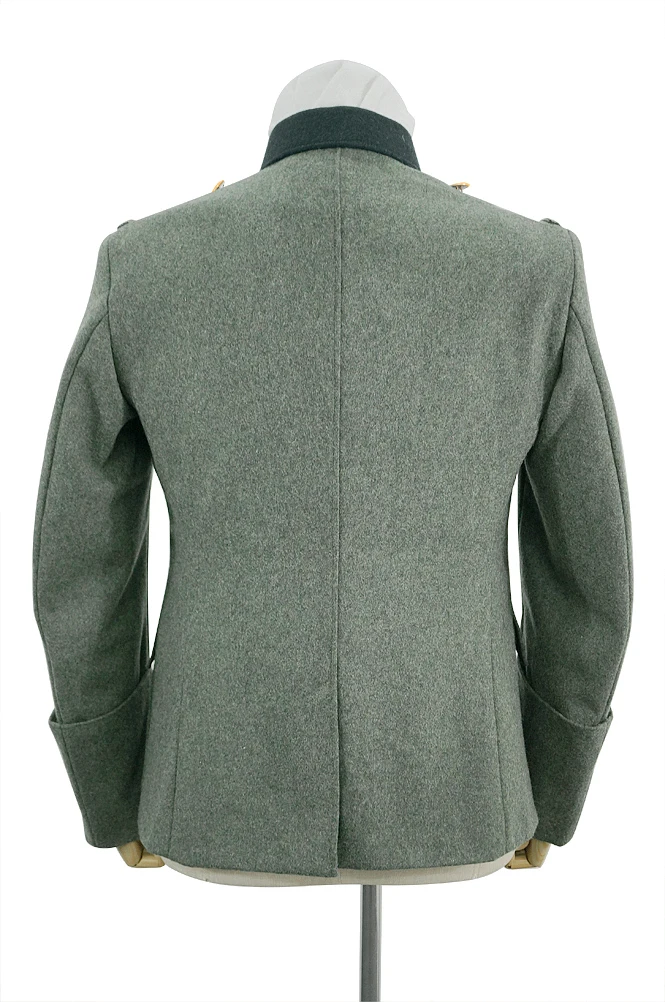 GUWM-031 WWII German Elite M37 Officer Wool Service Tunic Jacket 6 Buttons