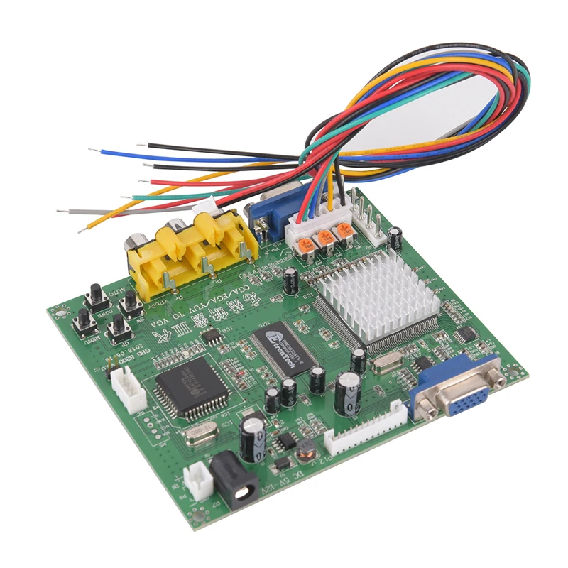 ̵ ӿ RGB/CGA/EGA/YUV To VGA HD    1 , HD9800/GBS8200  ׸ 