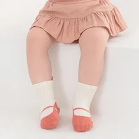 3 paires/lot chaussettes pour enfants pour filles garçons coton doux enfant en bas âge plancher maison chaussettes pour bébé élégant mode enfants chaussette anti-dérapant nouveau 4