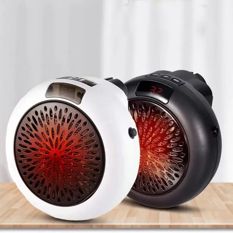 Electric Heater Home Office Desk Mini Heater Portable Electric Air PTC Ceramic Heating Element Heats Up In 3 Seconds
