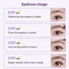 Double Head Macro Eyebrow Trimmer Safe And Scratch-proof, Sharp & Portable Eyebrow Razor For Beginner Makeup Tool 5