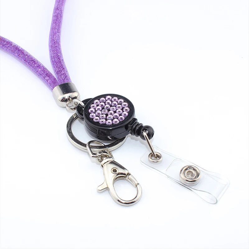 Retractable Badge Reel Badge Holder Badge Holder Keychain Hanging Neck Strap Retractable Id Tag Retractable Id Lanyard New Retractable Lanyard Badges Holder ID Lanyard Name Tag Universal Keychain Cellphones Office Id Hanging Rope Necklace Strap