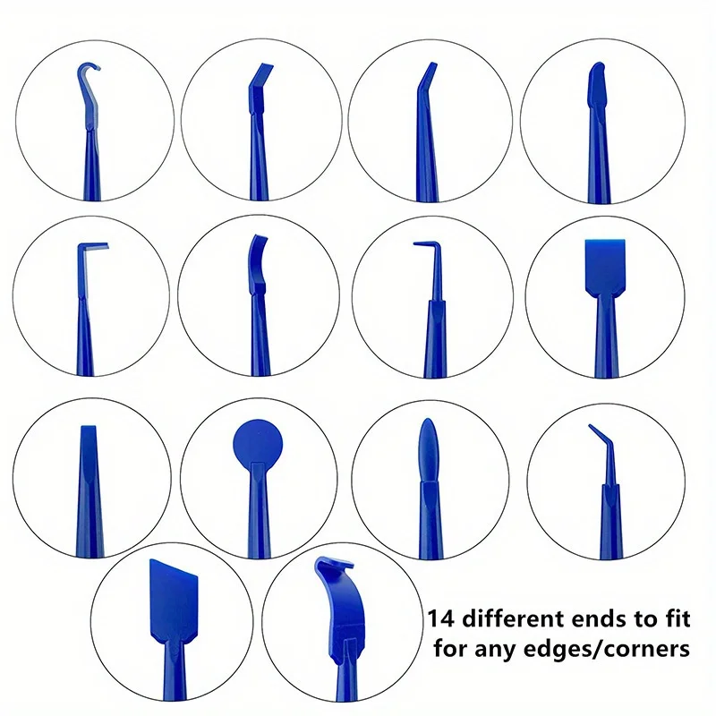Car Wrapping Vinyl Tool Kit Window Film Tint Tools Car Wrap Sticks Edge Trimming Squeegee Tinting Felt Edge Squeegee,car wrapping tools,automotive film tools