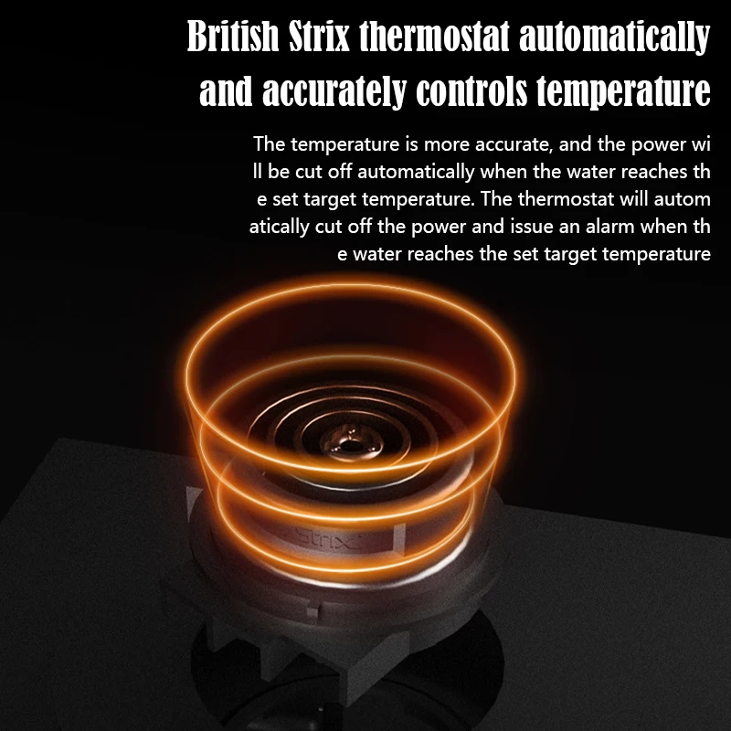 TIMEMORE 스마트 FishPro 스테인레스 스틸 220V 전기 커피 경쟁 주전자 플래시 열 온도 조절