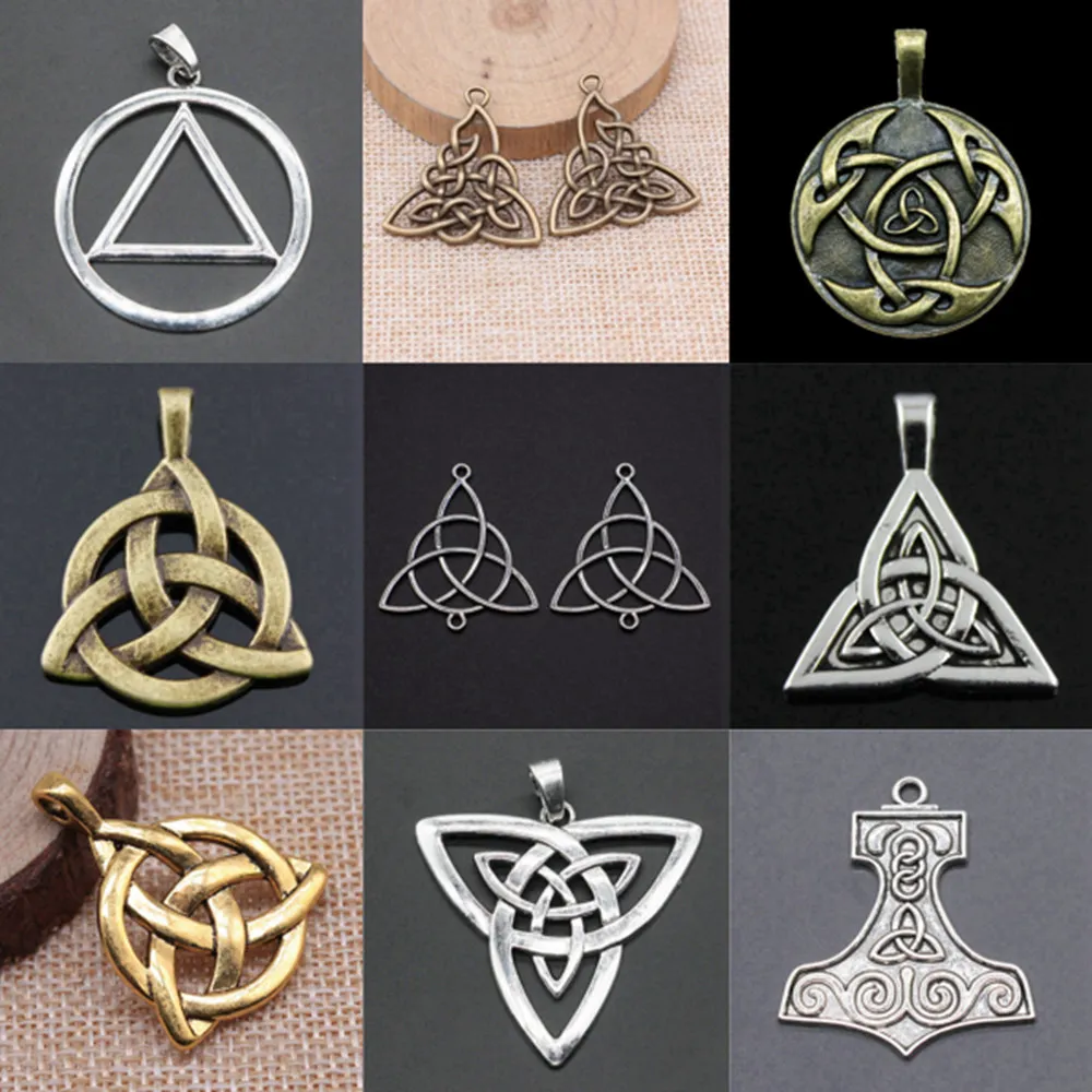 

Crafts Charms Celtic Amulet Phone Pendant Charms For Jewelry Making