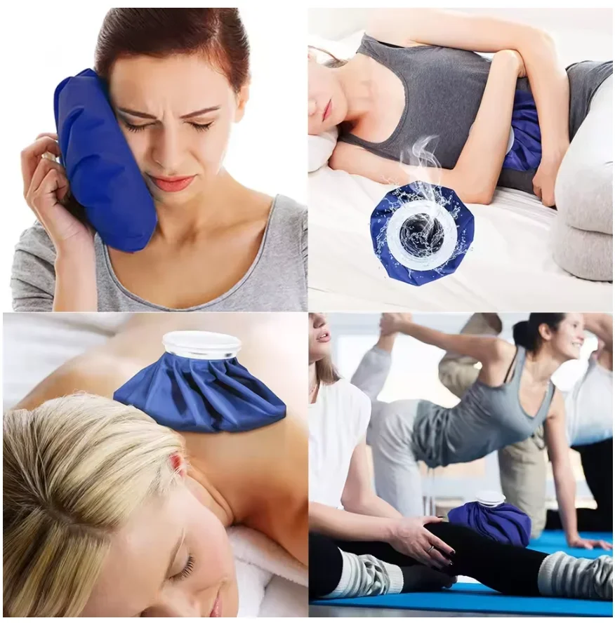 1PC Professional Ice Bag Bandage with Reusable Ice Bag Pack for Arm Calf Knee Ankle Shoulder Neck Sprained Hot and Cold Compress