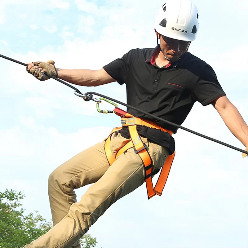 High-altitude Work Half Body Safety Harness Safety Belt Outdoor Climbing Rescue Electrician Construction Protective Equipment