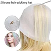 Silicone Cap for Scratches Hair Painting Hat for Scratches Silicone Meches Hair Coloring Hat for Highlighting Hood Hair Dye Cap 1