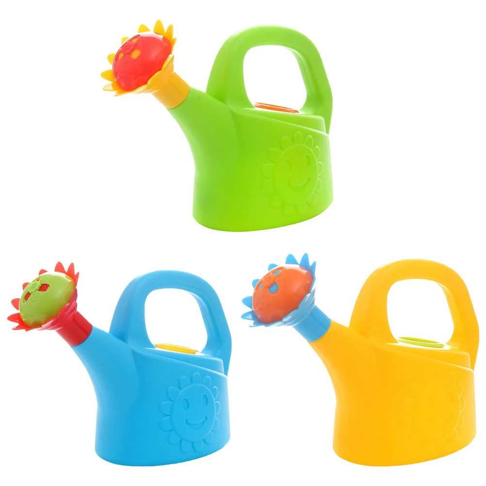 

3 Pcs Chicken Watering Can Multi-function Interesting Garden Toy Toys Multifunction Kids Plastic Pot Household Bath Child