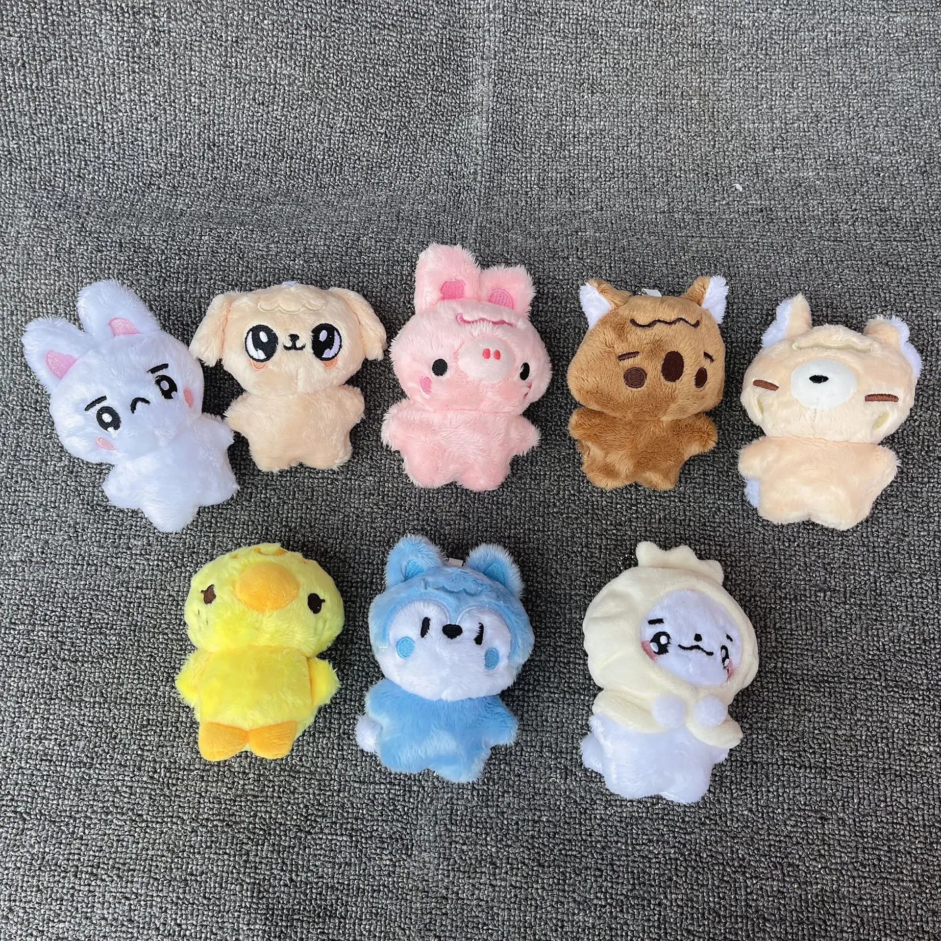 Peluche De Stray Kids | Set De 8 Muñecos De Felpa Suave | Diseños Personalizados Para Fans Y Coleccionistas | Regalo Ideal Para KPOP Lovers