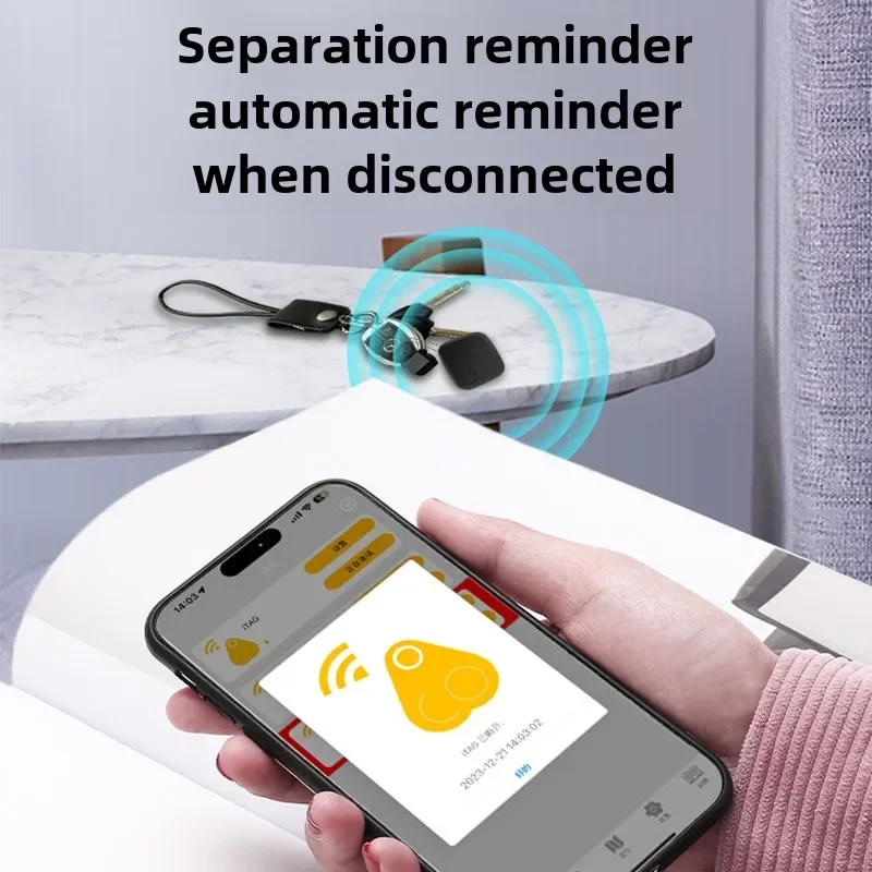 Mini GPS Locator Tracker Air Tag Tracking Anti-Lost Device Locator Tracer for Pet Dog Cat Kids Car Wallet Key Collar Accessories