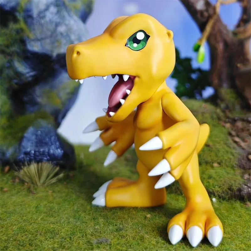 

Фигурки приключений Digimon, агумон, мини Экшн-фигурка, модель женской коллекции, украшение для куклы, подарок, 7 см