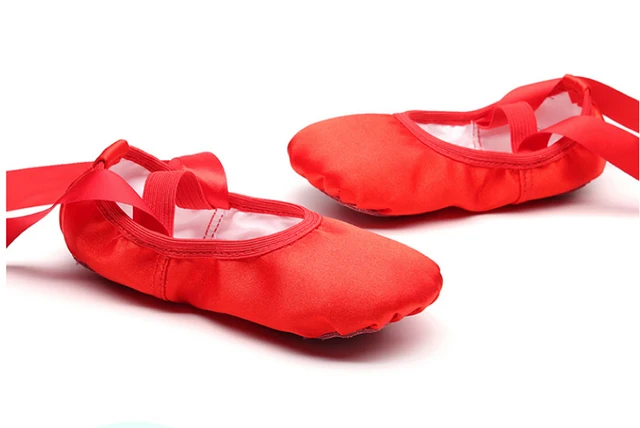 Amazon Red Ballet Dance Shoes ZACPNCV Ballet Shoes For Girls