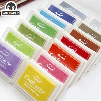 15 Colors DIY Craft Ink Pad Set 1