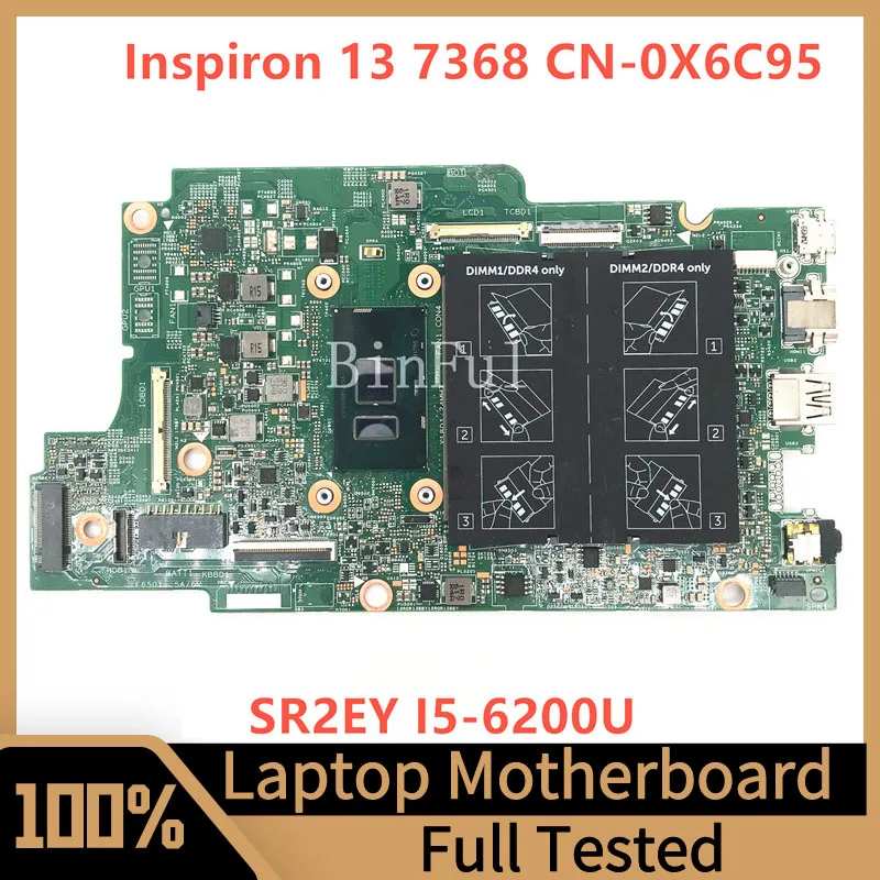 

Материнская плата для ноутбука Dell Inspiron 13 7368 15 7569 с процессором SR2EY I5-6200U