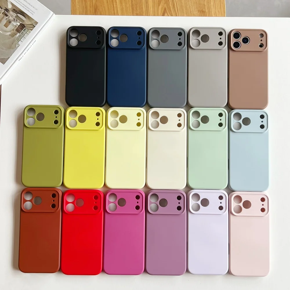 รูปสินค้า เคสซิลิโคนเหลว iPhone หลากสี ด้าน ทนทาน