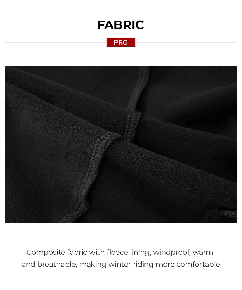 Description Picture 6 of itemRION Cycling Jacket Men Coats Winter Thermal Fleece Windbreaker Waterproof MTB Bicycle Clothing Motorcycle Bike Jackets 5℃-18℃