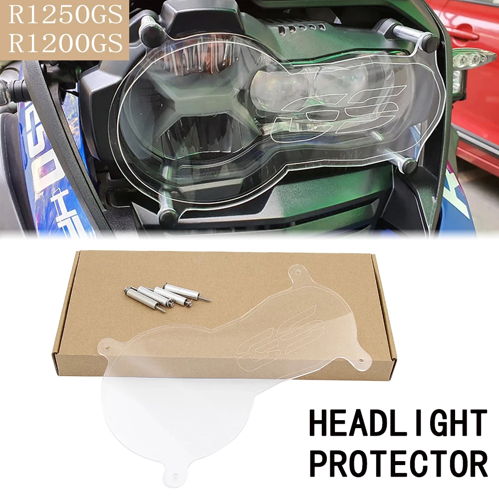 

For BMW R1200GS R1250GS 2013-2023 Motorcycle Headlight Cover Protector Front Headlight Guard Protection