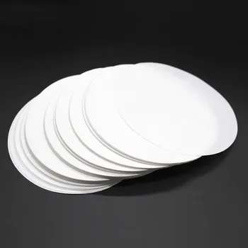 100 pz/borsa 7 cm Carta da Filtro da Laboratorio Carta da Filtro Qualitativa Circolare Carta da Filtro per Imbuto a Velocità Media