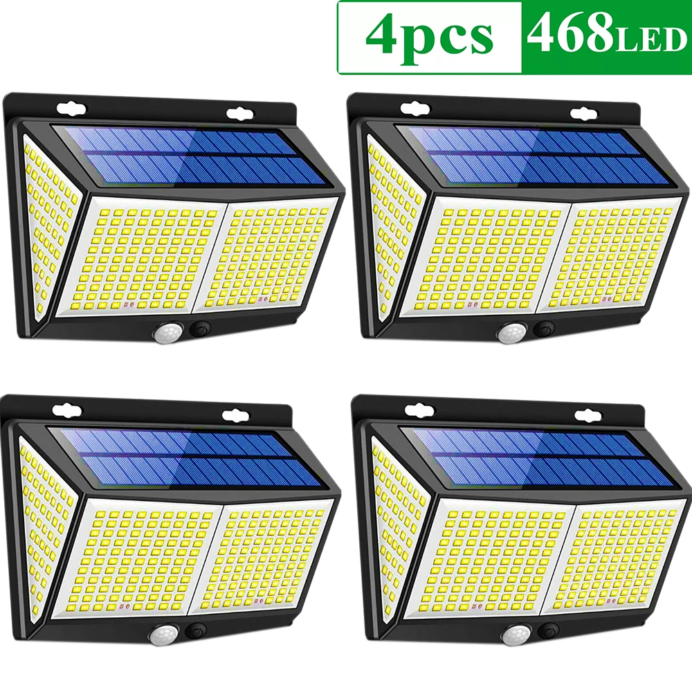 4pcs 468led