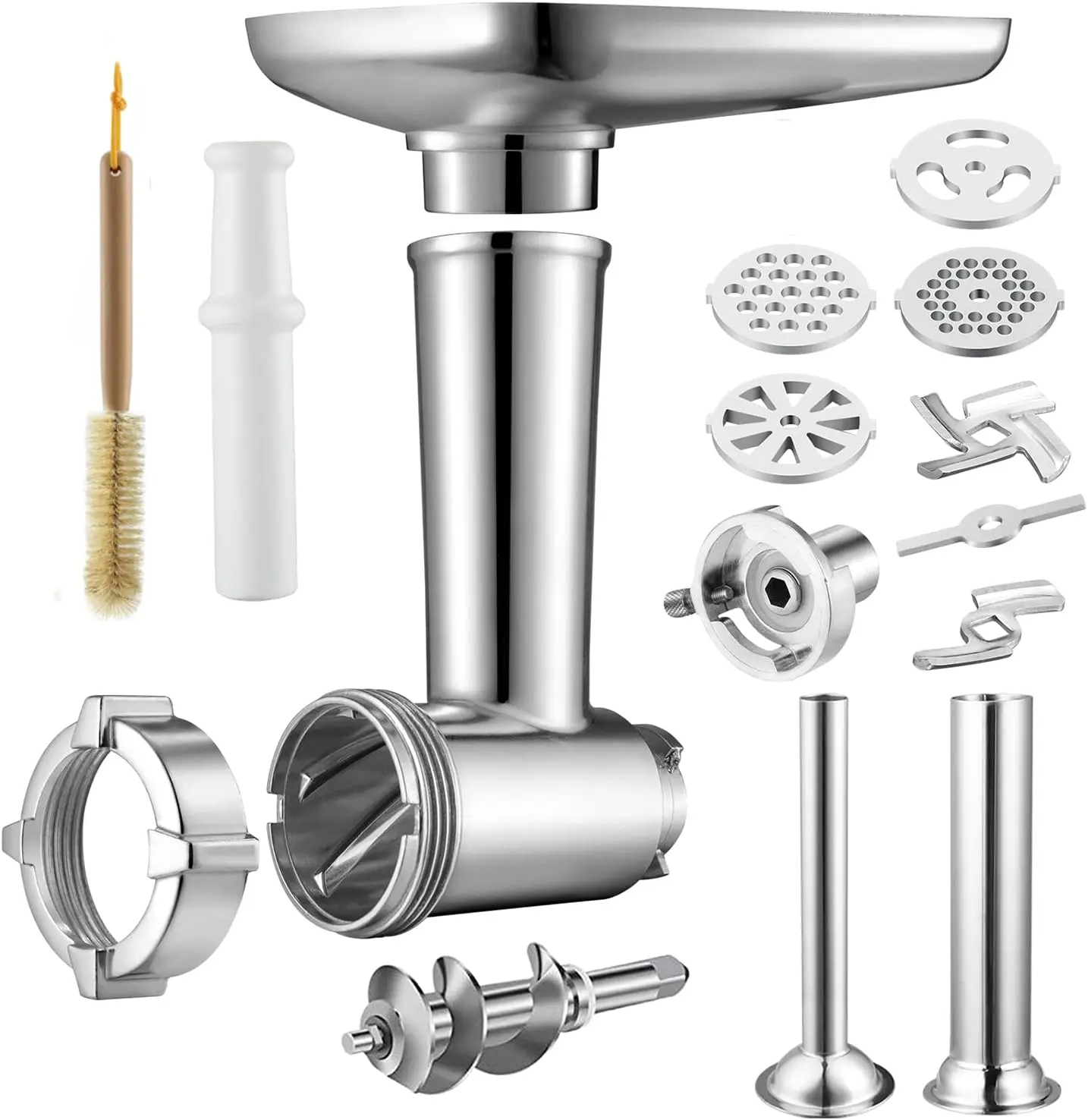 Accessorio Per Macinacaffè Per Frullatori Kenwood, Accessorio Per Tritacarne Compatibile Con Tutti I Miscelatori Con Supporto Kenwood E 1 Adattatore